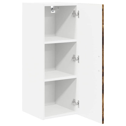 Keukenkast aan de muur 2 pcs Gerookt eiken 30 x 31 x 80 cm