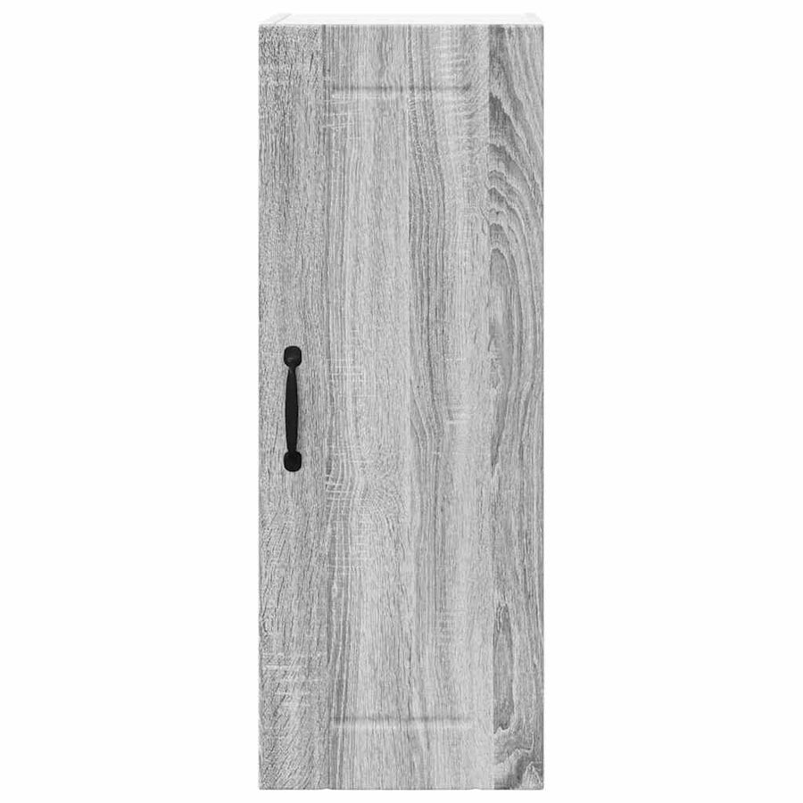 Keukenkast aan de muur met plank Grijs Sonoma 30 x 31 x 80 cm