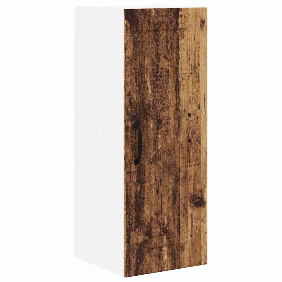 Keukenkast aan de muur Oud Hout 30 x 31 x 80 cm Bewerkt hout