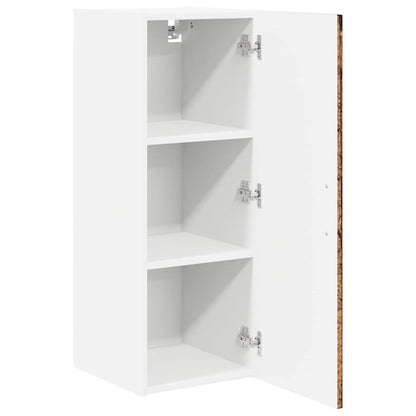 Keukenkast aan de muur Oud Hout 30 x 31 x 80 cm Bewerkt hout