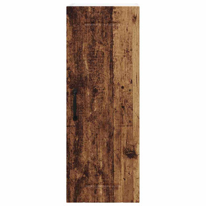 Keukenkast aan de muur Oud Hout 30 x 31 x 80 cm Bewerkt hout