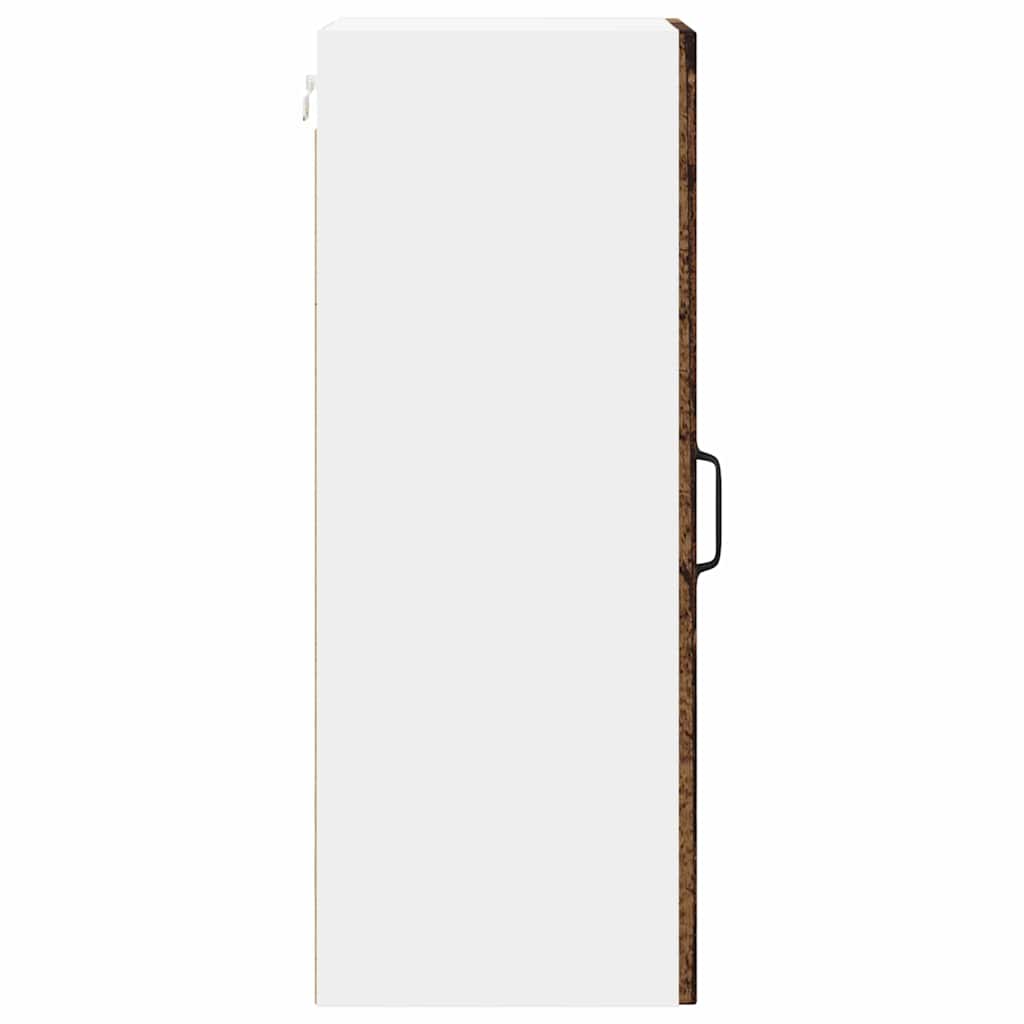 Keukenkast aan de muur met plank 2 pcs Oud Hout 30 x 31 x 80 cm