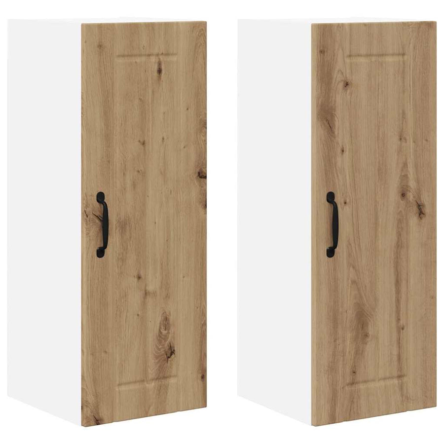 Keukenkast aan de muur 2 pcs Artisan Eiken 30 x 31 x 80 cm