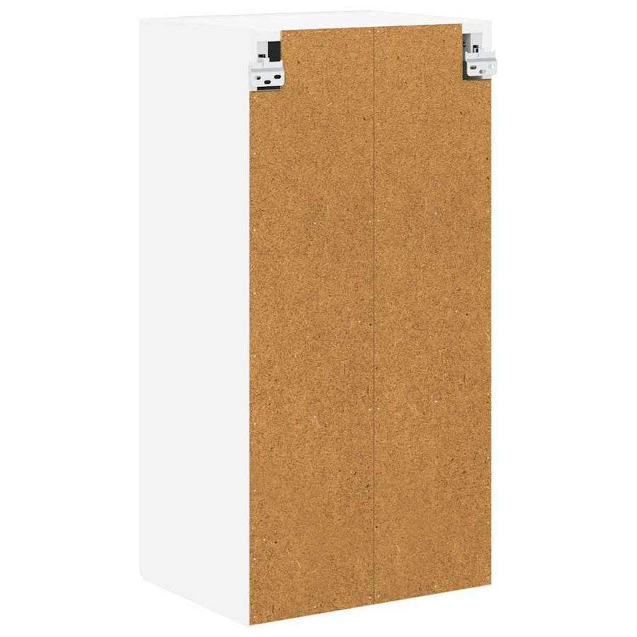 Keukenkast aan de muur Wit 40 x 31 x 80 cm Bewerkt hout