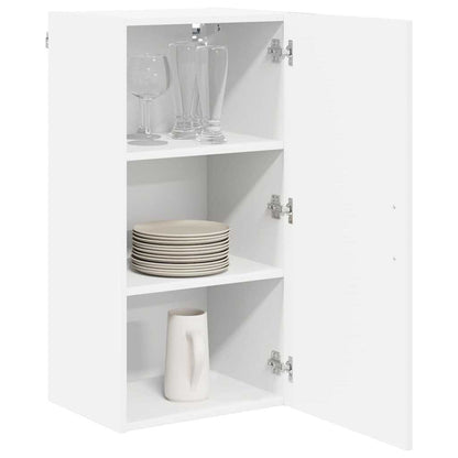 Keukenkast aan de muur Wit 40 x 31 x 80 cm Bewerkt hout