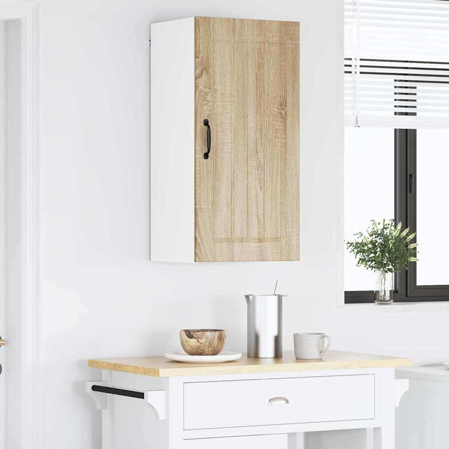 Keukenkast aan de muur met plank Sonoma Eiken 40 x 31 x 80 cm