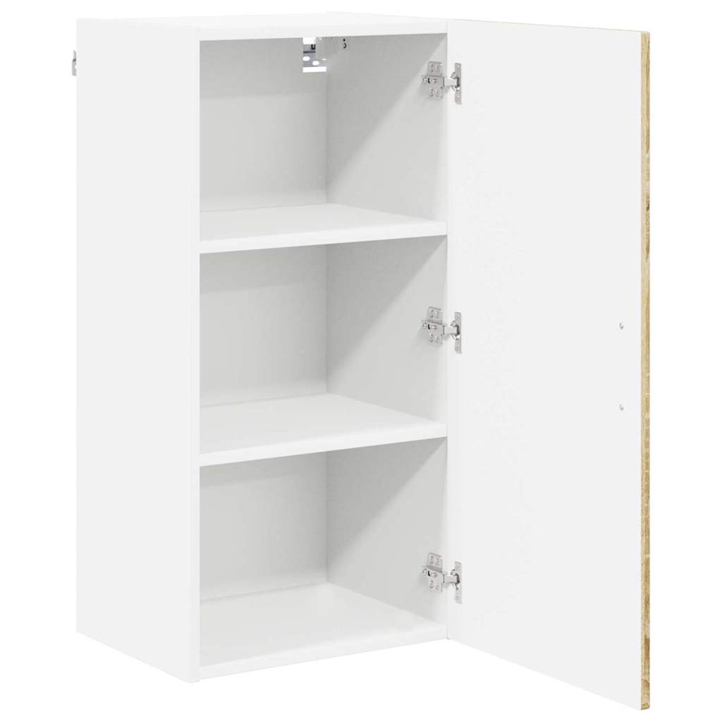 Keukenkast aan de muur met plank Sonoma Eiken 40 x 31 x 80 cm