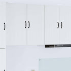 Keukenkast 40x31x80 cm hoogglans wit bewerkt hout