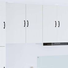 Keukenkast aan de muur met plank Hoogglans wit 40 x 31 x 80 cm
