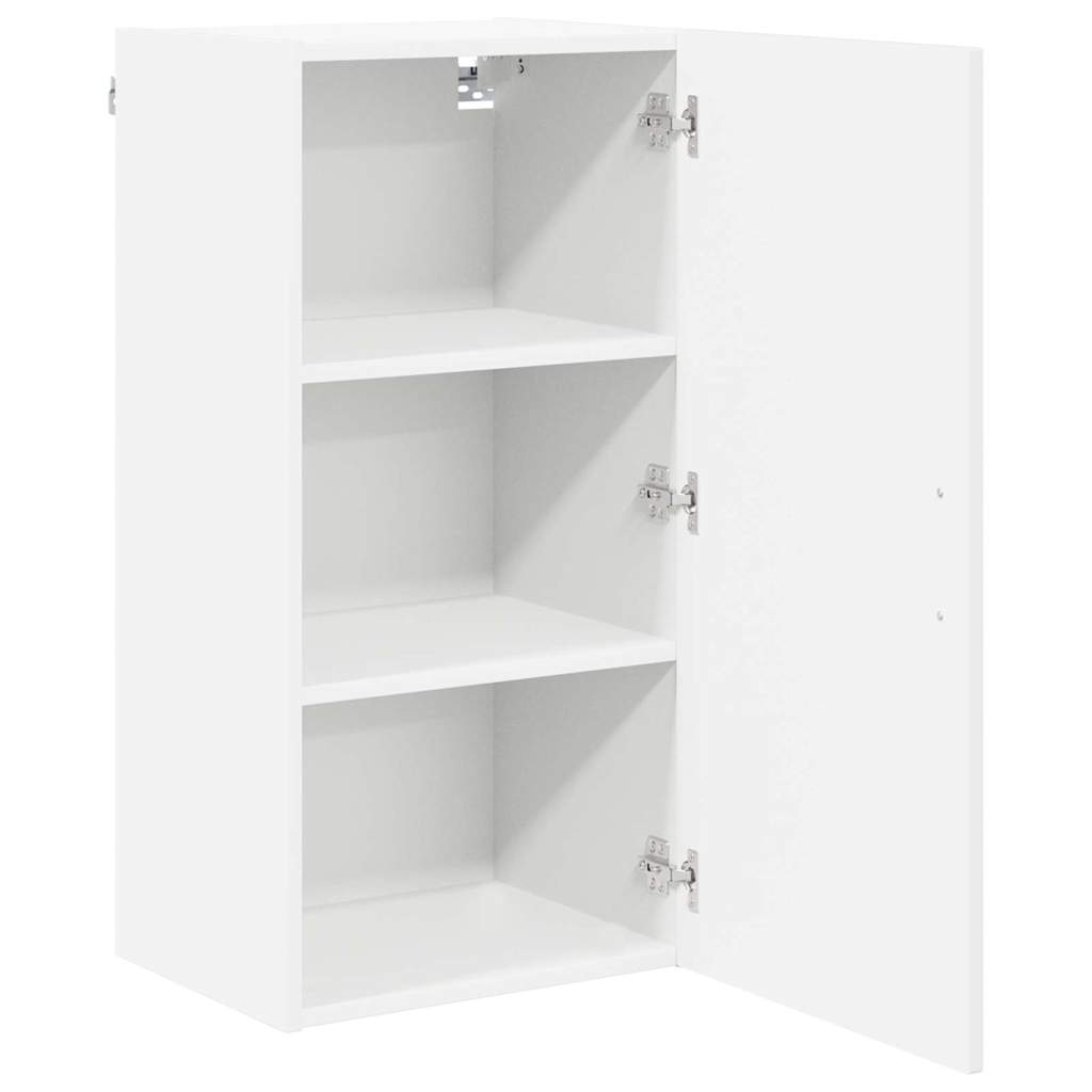 Keukenkast aan de muur met plank Hoogglans wit 40 x 31 x 80 cm