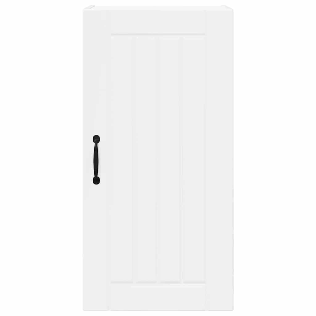 Keukenkast aan de muur met plank Hoogglans wit 40 x 31 x 80 cm
