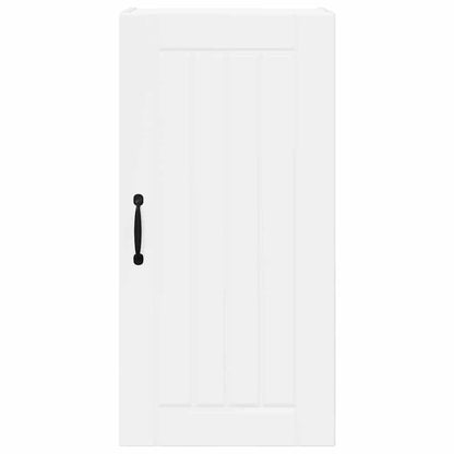 Keukenkast aan de muur met plank Hoogglans wit 40 x 31 x 80 cm
