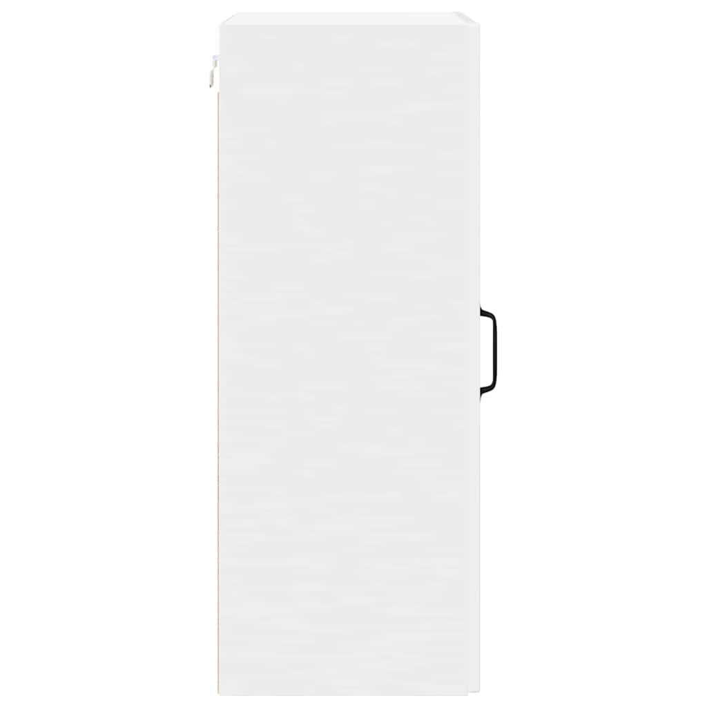 Keukenkast aan de muur met plank Hoogglans wit 40 x 31 x 80 cm