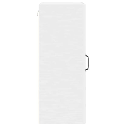 Keukenkast aan de muur met plank Hoogglans wit 40 x 31 x 80 cm