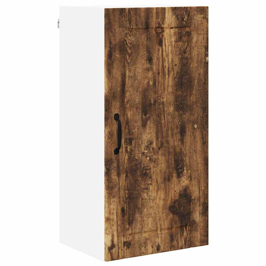Keukenkast aan de muur met plank Gerookt eiken 40 x 31 x 80 cm