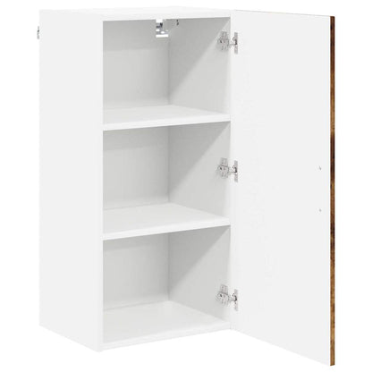 Keukenkast aan de muur met plank Gerookt eiken 40 x 31 x 80 cm