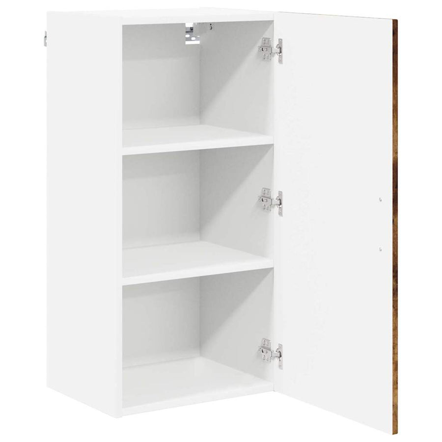 Keukenkast aan de muur met plank Gerookt eiken 40 x 31 x 80 cm