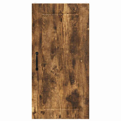 Keukenkast aan de muur met plank Gerookt eiken 40 x 31 x 80 cm