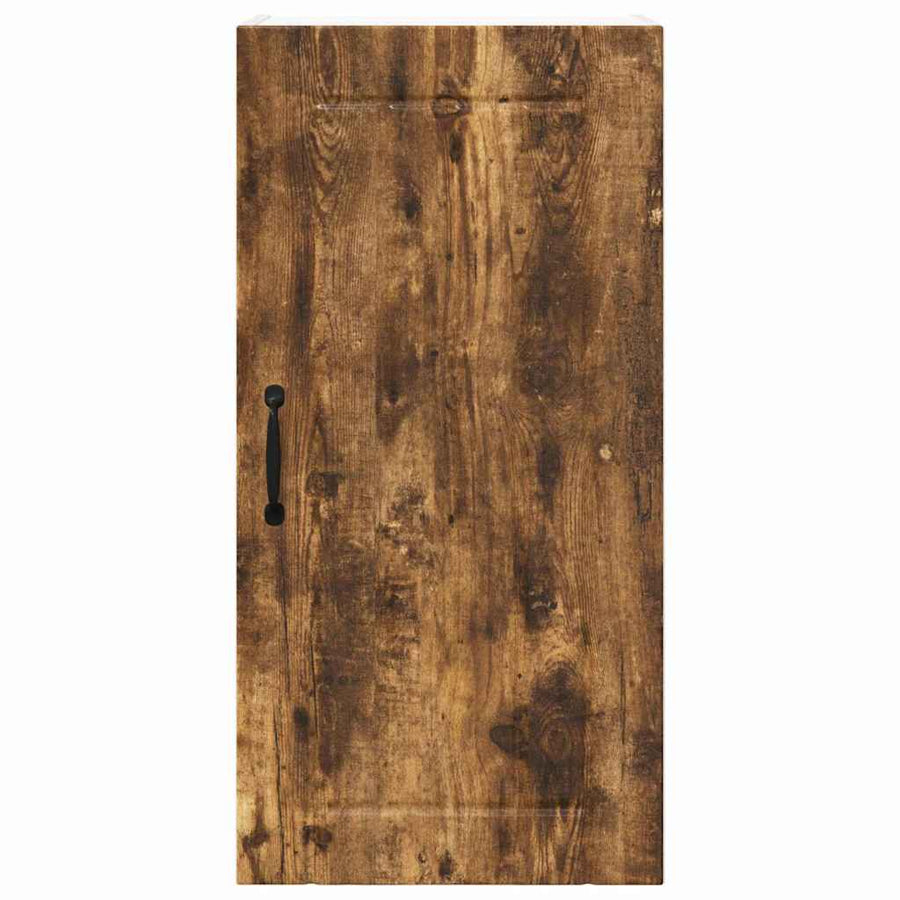 Keukenkast aan de muur met plank Gerookt eiken 40 x 31 x 80 cm
