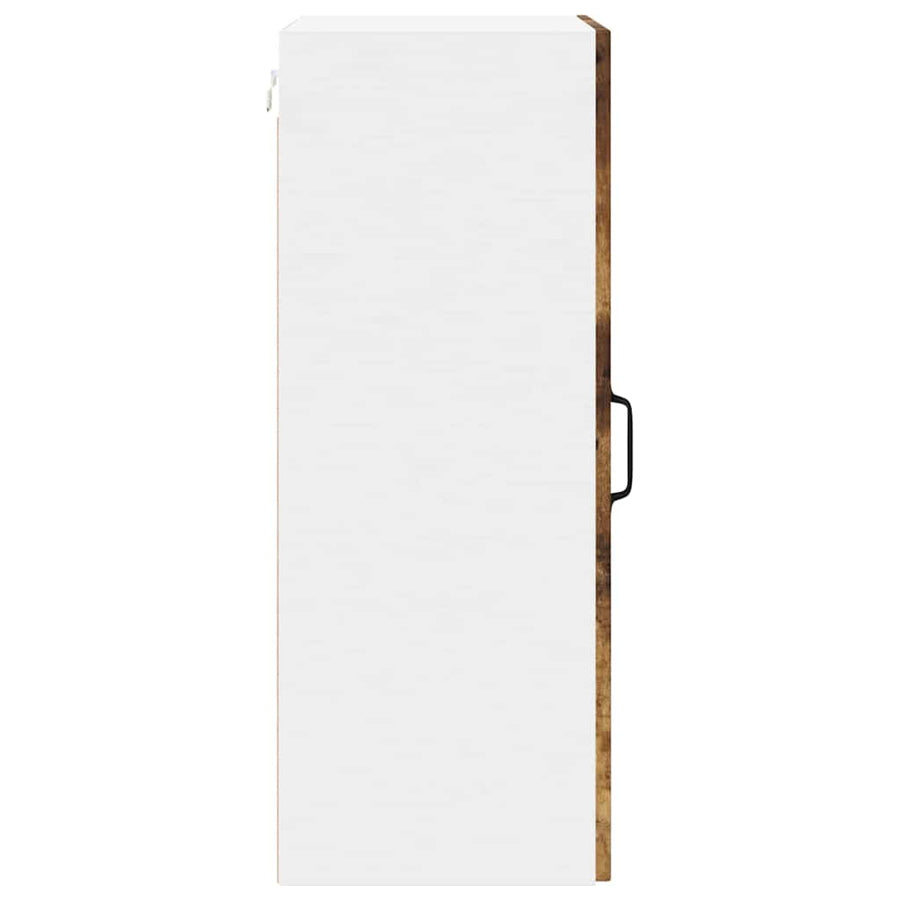 Keukenkast aan de muur met plank Gerookt eiken 40 x 31 x 80 cm