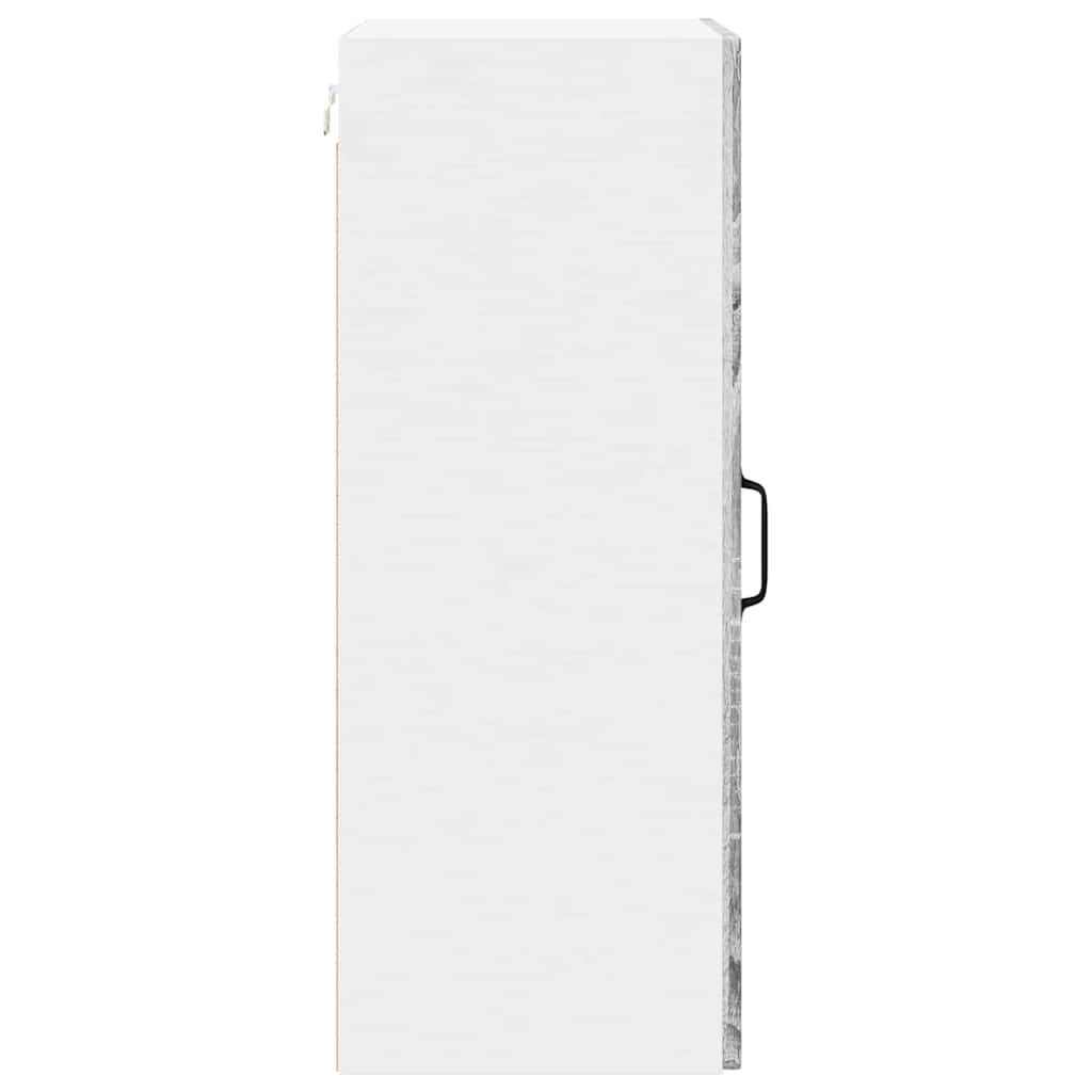 Keukenkast aan de muur met plank Grijs Sonoma 40 x 31 x 80 cm