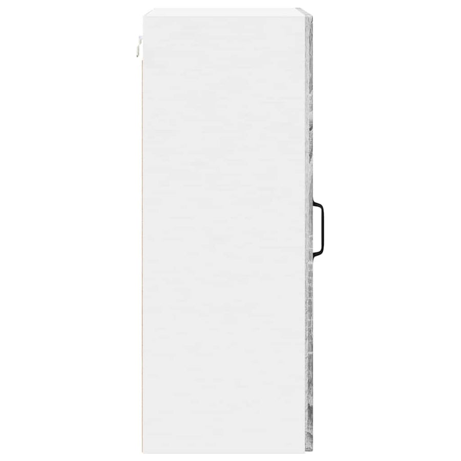 Keukenkast aan de muur met plank Grijs Sonoma 40 x 31 x 80 cm