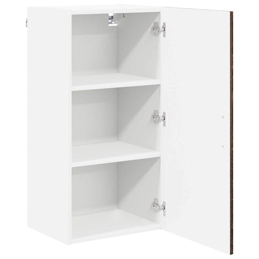 Keukenkast aan de muur Bruin Eiken 40 x 31 x 80 cm Bewerkt hout