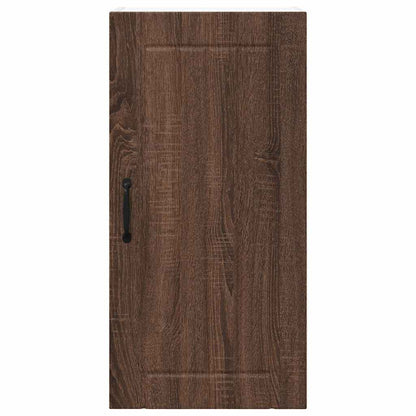 Keukenkast aan de muur Bruin Eiken 40 x 31 x 80 cm Bewerkt hout
