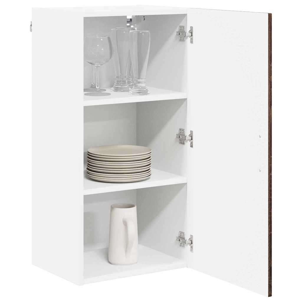 Keukenkast aan de muur Bruin Eiken 40 x 31 x 80 cm Bewerkt hout