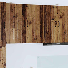Keukenkast aan de muur Oud Hout 40 x 31 x 80 cm Bewerkt hout