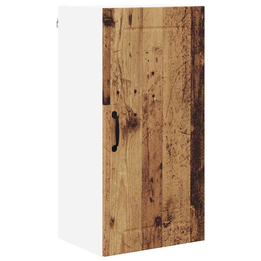 Keukenkast aan de muur Oud Hout 40 x 31 x 80 cm Bewerkt hout