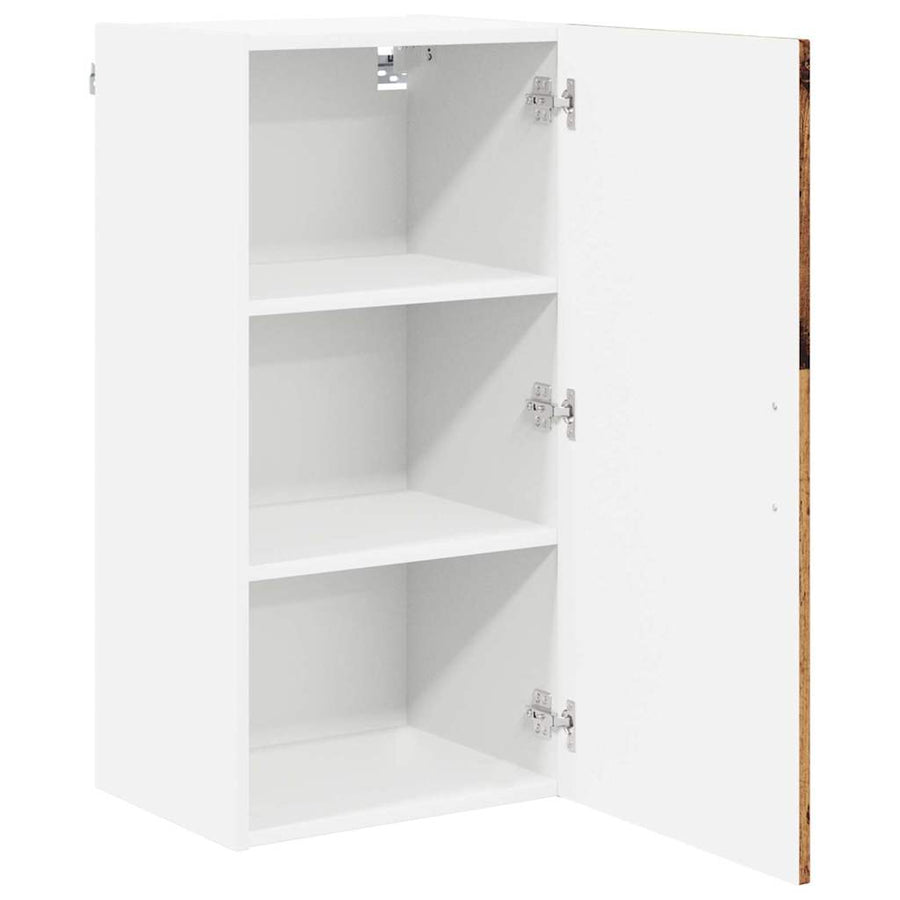 Keukenkast aan de muur Oud Hout 40 x 31 x 80 cm Bewerkt hout