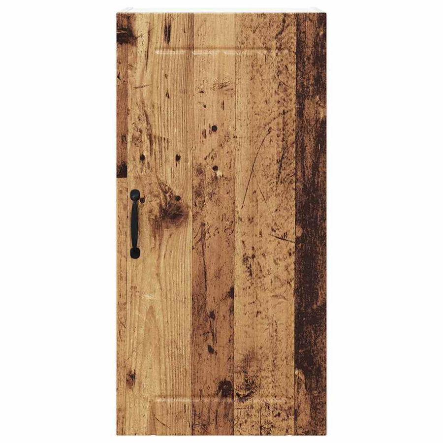 Keukenkast aan de muur Oud Hout 40 x 31 x 80 cm Bewerkt hout