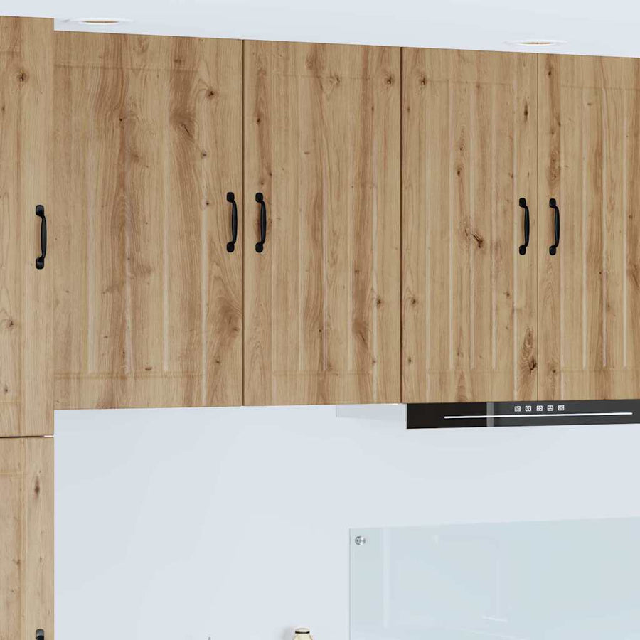Keukenkast aan de muur met plank Artisan Eiken 40 x 31 x 80 cm