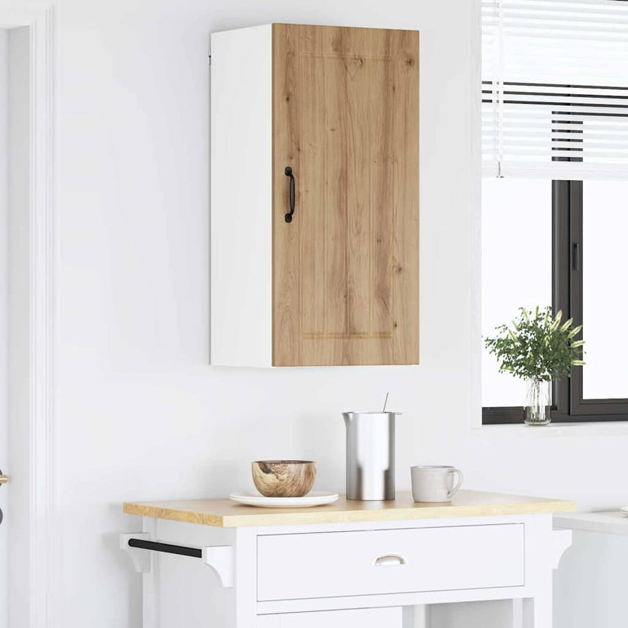 Keukenkast aan de muur met plank Artisan Eiken 40 x 31 x 80 cm