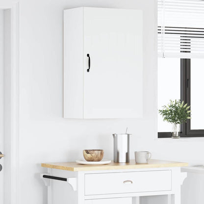 Keukenkast aan de muur Wit 50 x 31 x 80 cm Bewerkt hout