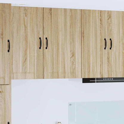Keukenkast aan de muur met plank Sonoma Eiken 50 x 31 x 80 cm