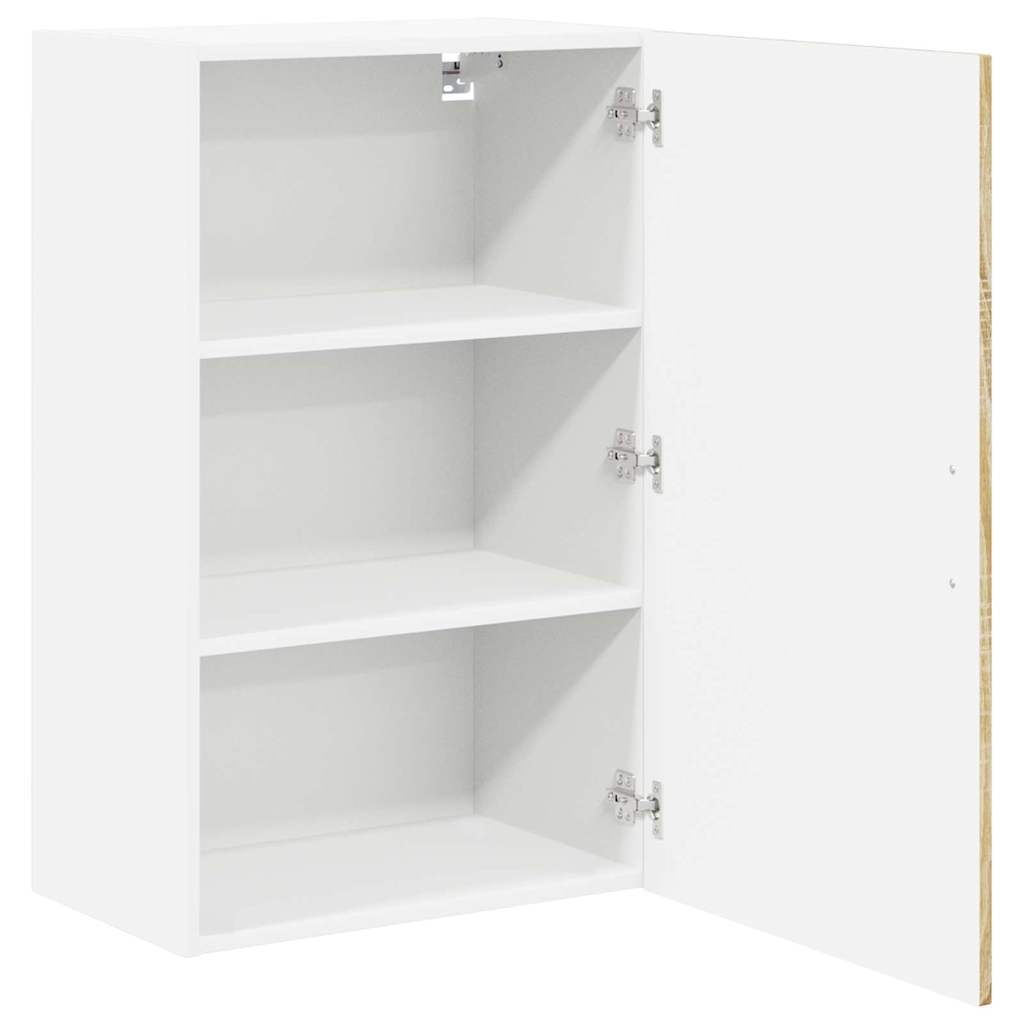 Keukenkast aan de muur met plank Sonoma Eiken 50 x 31 x 80 cm