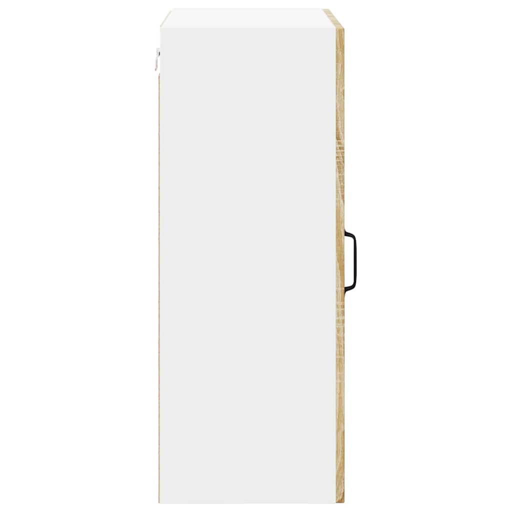 Keukenkast aan de muur met plank Sonoma Eiken 50 x 31 x 80 cm
