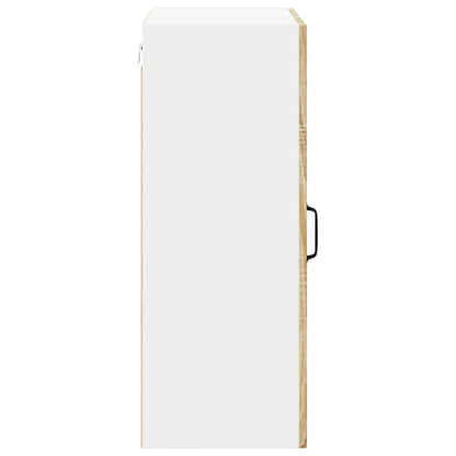 Keukenkast aan de muur met plank Sonoma Eiken 50 x 31 x 80 cm