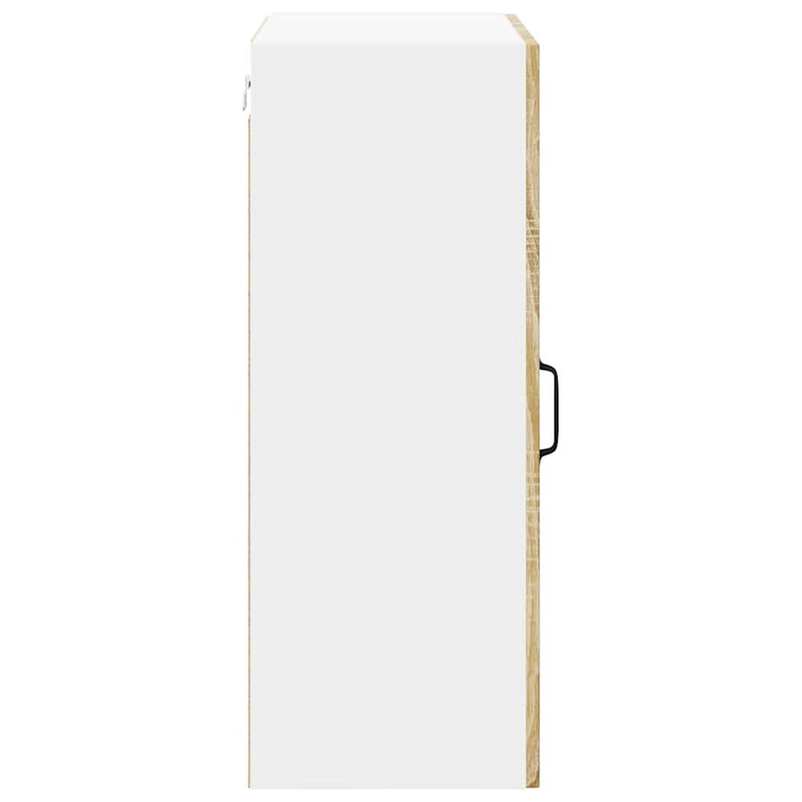 Keukenkast aan de muur met plank Sonoma Eiken 50 x 31 x 80 cm