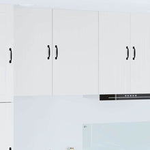 Keukenkast aan de muur met plank Hoogglans wit 50 x 31 x 80 cm