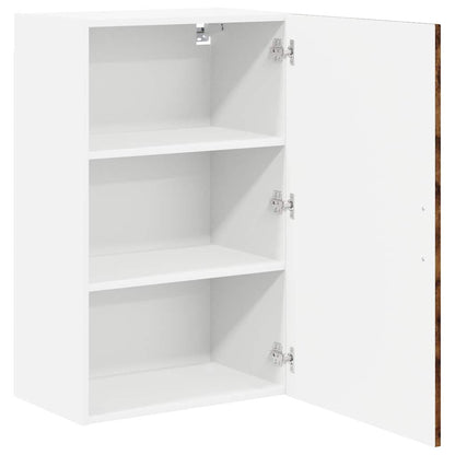 Keukenkast aan de muur met plank Gerookt eiken 50 x 31 x 80 cm
