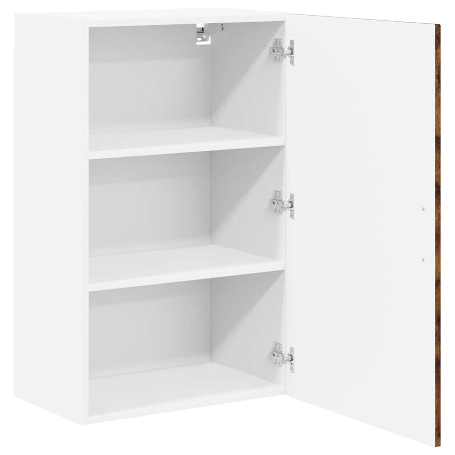 Keukenkast aan de muur met plank Gerookt eiken 50 x 31 x 80 cm