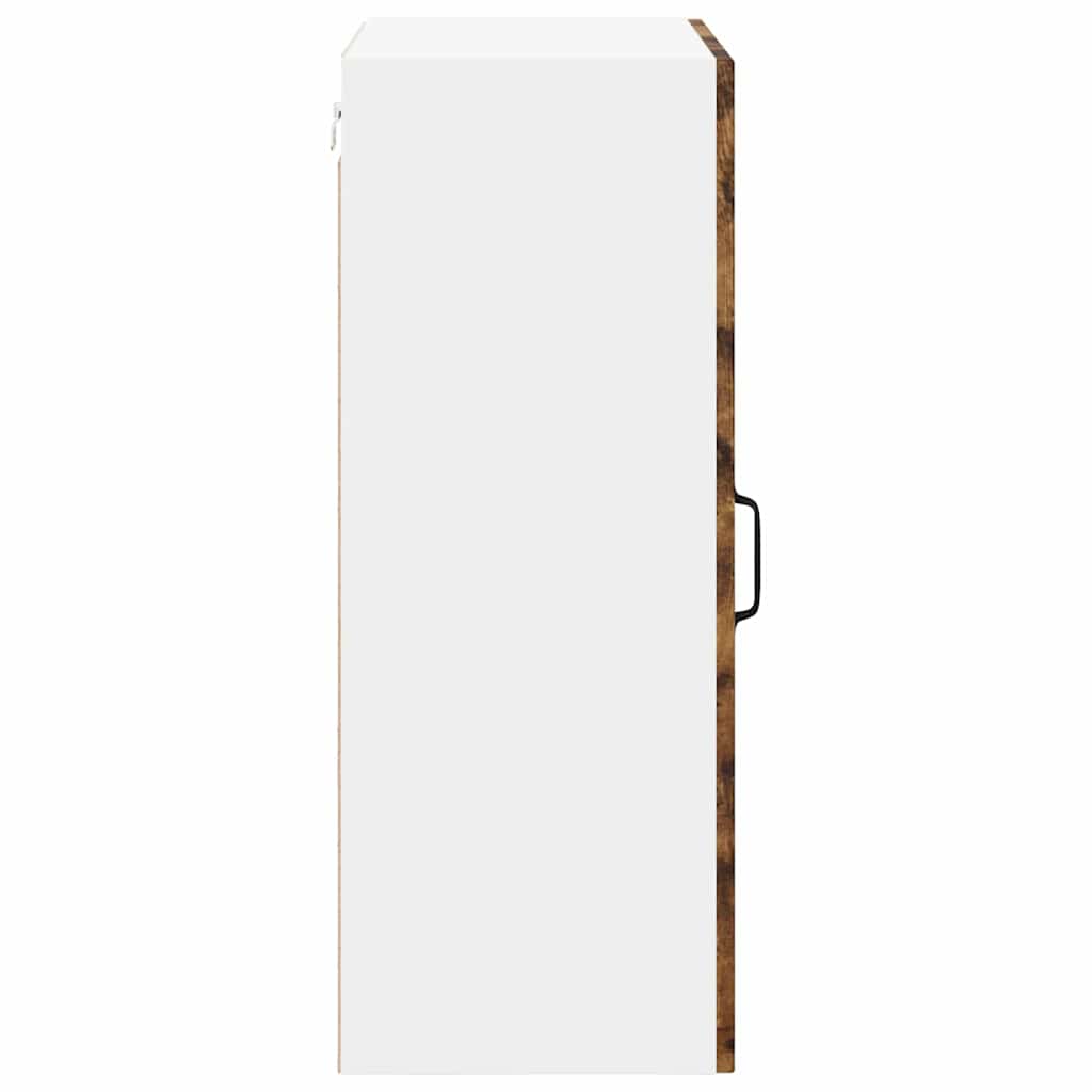 Keukenkast aan de muur met plank Gerookt eiken 50 x 31 x 80 cm