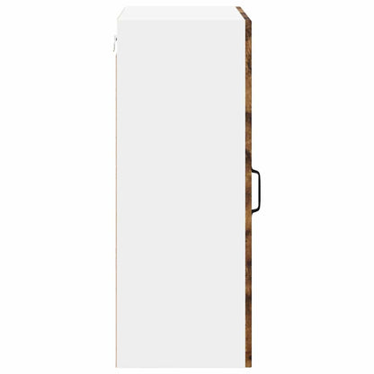 Keukenkast aan de muur met plank Gerookt eiken 50 x 31 x 80 cm