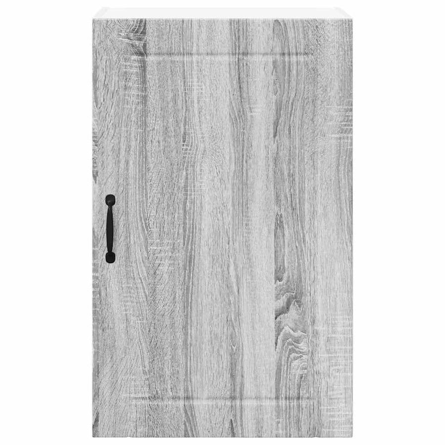 Keukenkast aan de muur met plank Grijs Sonoma 50 x 31 x 80 cm