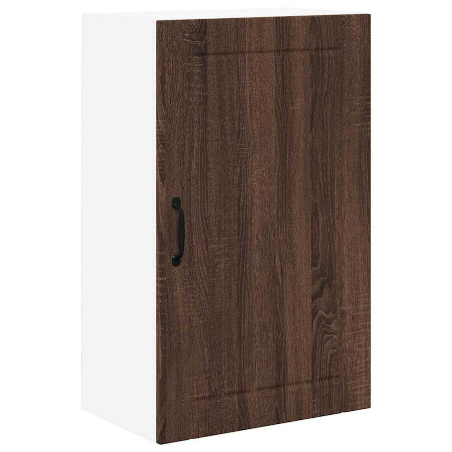 Keukenkast aan de muur Bruin Eiken 50 x 31 x 80 cm Bewerkt hout