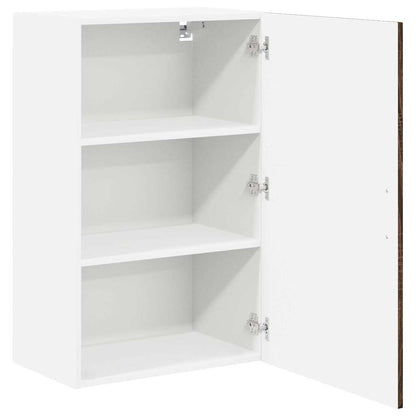 Keukenkast aan de muur Bruin Eiken 50 x 31 x 80 cm Bewerkt hout