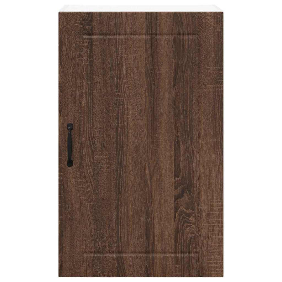Keukenkast aan de muur Bruin Eiken 50 x 31 x 80 cm Bewerkt hout